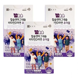 Chong Kun Dang Geltonton Calcium & Magnesium Vitamin D Zinc Chewable 120 Tablets