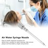 Dental Air Water Syringe Tip Stainless Steel Teeth Cleaning Air