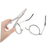 SHINEOFI Stainless Steel Eyeglass Nose Pad Plier Repair Tool for