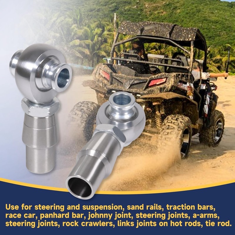 3/4" Heim Joints Rod End Kit Thread 0.75" Chromoly Heim
