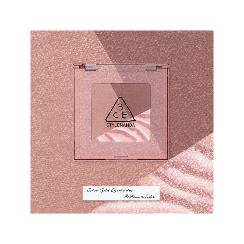 3CE 쓰리씨이 3CE 컬러 그리드 아이섀도우 (증)컬러 그리드 듀얼 브러쉬
