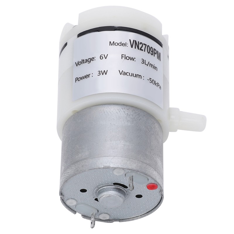 3Pcs DC 6V Diaphragm Pump 3L/min Micro Noiseless Vacuum Pumping