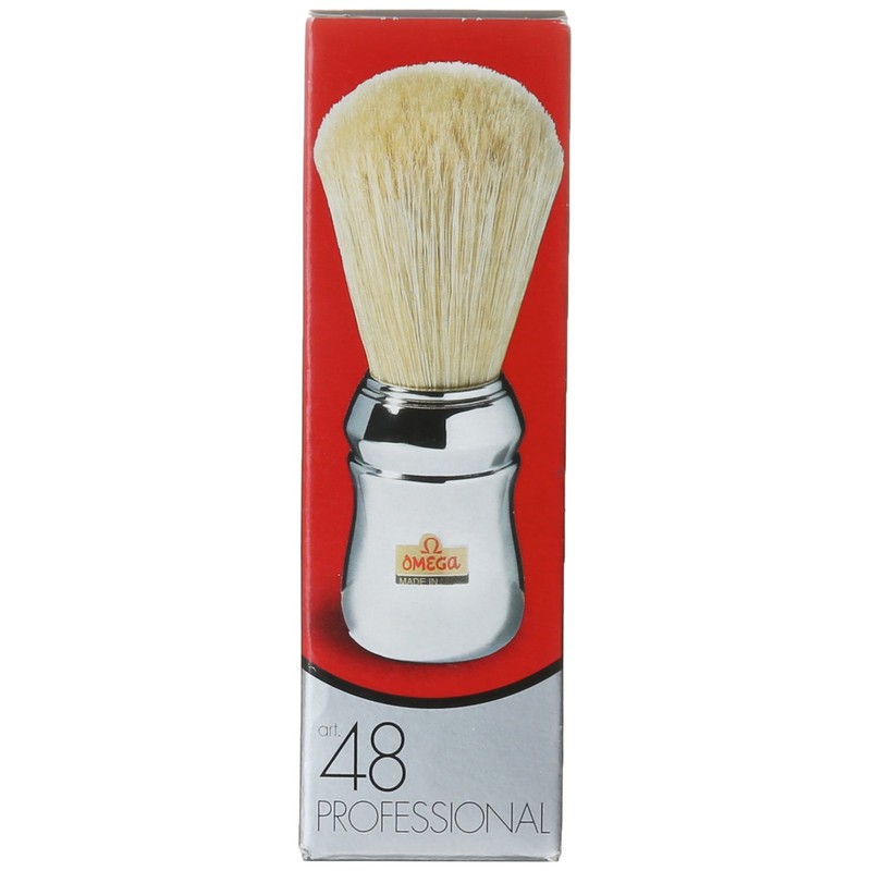 Omega Shaving Brush #10048 Boar Bristle Aka The PRO 48