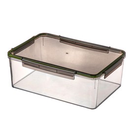 Pickle Sealing Box with Lid PET Plastic Multifunctional Kitchen Organizer Transparent Food Storage Container L 5600ml