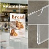 HIIMIEI Acrylic Sign Holder 8.5 x 11 Wall Mount with