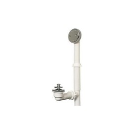 Watco Manufacturing 500-LT-PVC-CP 1.5-Inch PVC Piping Lift and Turn Tubular Plastic Drain Waste and Overflow Kit, Chrome Plated