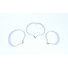 Valley Cutter Company Pansy Cookie Cutter Set - 3 Stainless