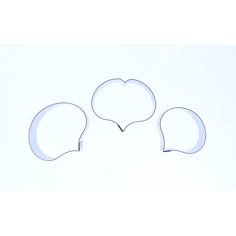 Valley Cutter Company Pansy Cookie Cutter Set - 3 Stainless