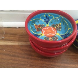 Ceramicas Anoru ONE Hand Painted Bowl Made In Spain By Ceramicas Anoru, S.L. 5'' NEW CHOICE