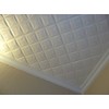 R40W 20 x 20 Tin Looking Styrofoam Glue Up White