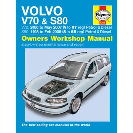 Volvo V70 / S80 Petrol & Diesel (98 - 07) Haynes Repair Manual