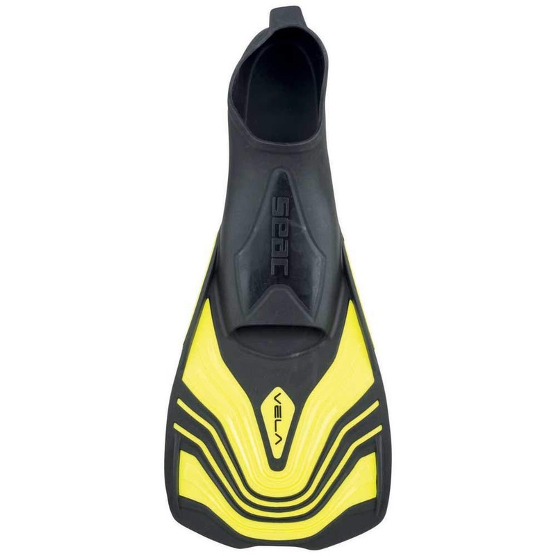 Seac Unisex Vela Swimming Fins, yellow, 32/33
