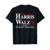 We Are Not Going Back Harris Walz '24 President Election