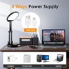 One Fire Battery Operated Lamp, 3600mAh Cordless Lamps Rechargeable Cordless