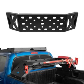 cciyu Truck Bed Rack for Toyota Tacoma 2005-2015 Extendable Pick-up Truck Bed Ladder Rack Low Profile Sport Bar Utility