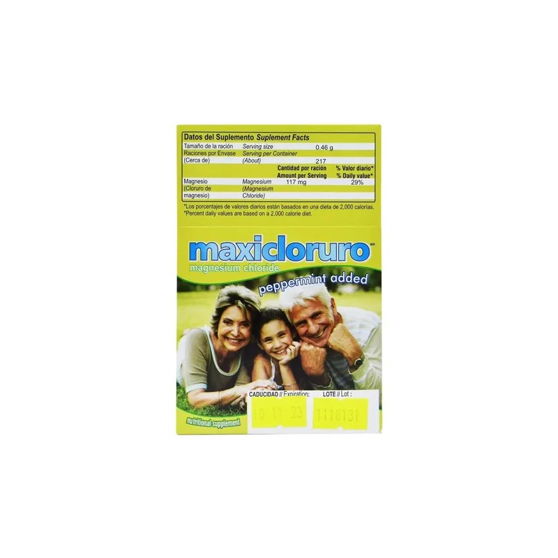 Cloruro De Magnesio 100 G-maxicloruro