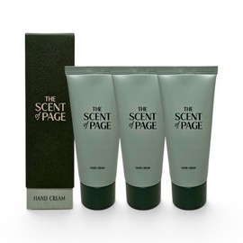 Kyobo Bookstore Signature Scent The Scent of Page Hand Cream 50ml x 3 / 교보문고 시그니처향 더센트오브페이지 핸드크림 50ml 3개