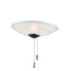 Maxim Lighting FKT213FTBK Basic-Max - 3 Light Ceiling Fan Light