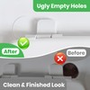 for Toto Washlet+ Bidet Toilet Hole Cover Silicone Plug Grommet