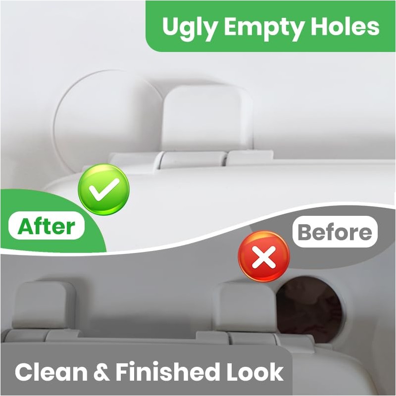 for Toto Washlet+ Bidet Toilet Hole Cover Silicone Plug Grommet