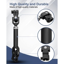 TIKSCIENCE Lower Steering Shaft Fit for Hyundai Sonata Kia Optima 2011-2016, Steering Column Shaft Replace 564002T501 56400-2T501