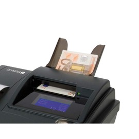 Olympia 947990003 Currency Detector for Euro Prüfzeit Light Grey/Anthracite