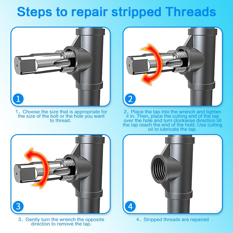 1-1/2"-11-1/2 NPT Pipe Tap, 1-1/2"-11-1/2 NPT Tap Carbon Steel Hand