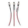 autoparts-home2025 3 Pack Mini Push Button Pre-Wired Momentary OFF-ON Switch