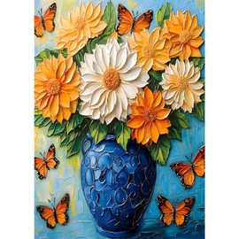 Puzzles for Adults 1000 Pieces,1000 Piece Puzzle Vase with Beautiful Flowers Jigsaw Puzzles 1000 Pieces Adult Puzzles Games Unique Cool Puzzle Challenging Family Game Great Gift Idea 28x20 in