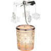 Glass Lantern, Carousel, Stars, 15 cm