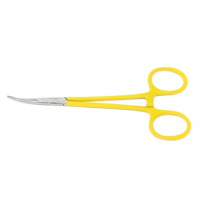 Unbranded Premium Pet Hair-Tick Puller 5 "Curved "Fine" Locking Handle