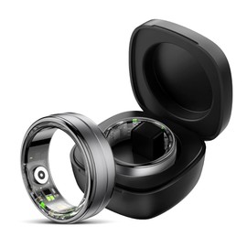 findtime Smart Ring for Men Women Gold Fitness Ring Android iOS Fitness Tracker Heart Rate Blood Oxygen Sleep Monitor Activity Tracker for Sports Time, Distance, Calories