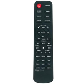 Replace Remote Control Compatible with Yamaha CD Receiver CRX-330 WQ45460 WY92700 TSX-112BL CRX-330 MCR-332BL CRX-332 MCR-230 MCR-330BL CRX-330BL CRX-332BL MCR-330 MCR-230BL TSX-112 MCR-332