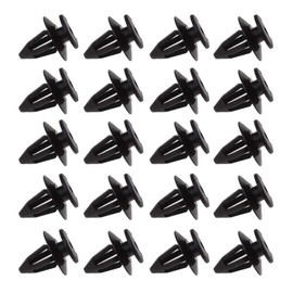 OTOTEC 50Pcs Car Interior Door Card Trim Panel Mounting Clips 823867299 Plastic Bumper Mudguard Fastener Rivet Retainer 51411973500