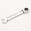 FLZOSPER 9/32-inch SAE Stubby Box End Head Geared Wrench, 72-Tooth