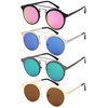 Edge I-Wear Retro Inspired P3 Style Cross Bar Sunnies w/Flat