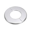 PATIKIL Wall Split Flange 2.52" (64mm),ABS Round Self-Adhesive Escutcheon Plate