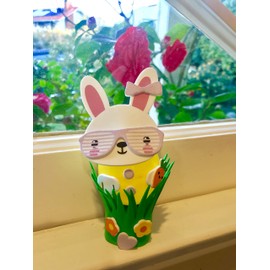 Funiverse Bulk Family Pack 18 Sets of Easter Egg Decorating Foam Kids Craft Kits (Easter Eggs Not Included) - Over 700 Pieces of No Mess. No Stains