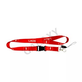 Laos  Lanyard / Laos Flag Lanyard