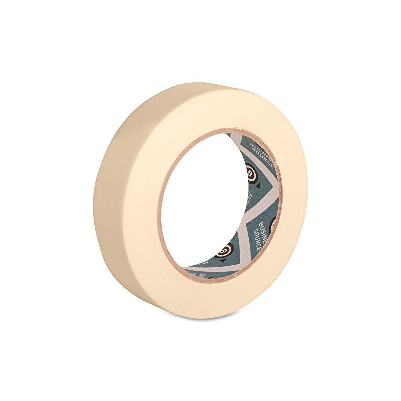 Business Source Masking Tape, 1-Inch x 60 Yards