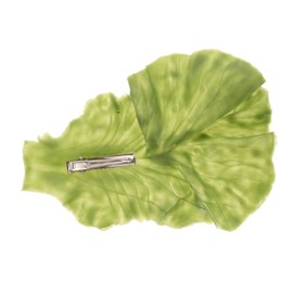 VICASKY Cute Lettuce Hair Clip for Women 1-Piece Aesthetic Hair Accessory Small Size Creative Green Vegetable Design for Girls and Everyday Use