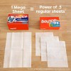 Bounce Wrinkle Guard Mega Fabric Softener Dryer Sheets, 130 Ct