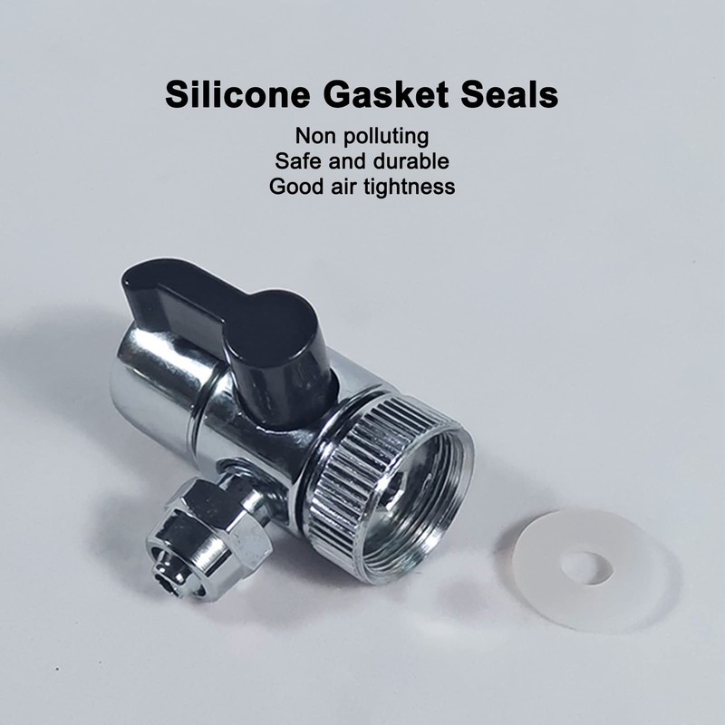 HEEPDD Pack of 3 G3/8 in Sink Tap Switch Valve,