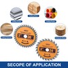 3 Inch Carbide Circular Saw Blade, 24 Tooth and 36