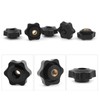 JJWNMLL 10 pieces M8 x 32 mm hexagonal plastic head