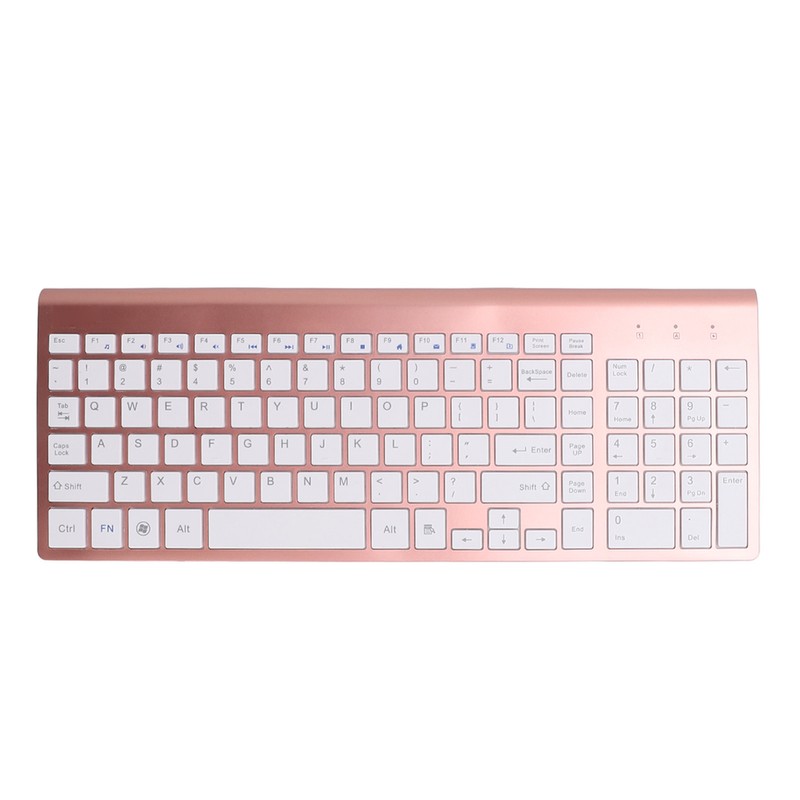2.4G Wireless Keyboard and Mouse Combo with USB Adapter Ultra