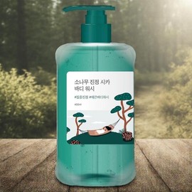 ROUND LAB/Pines/Soothing/Sika/Body Wash/400ml/1Pc