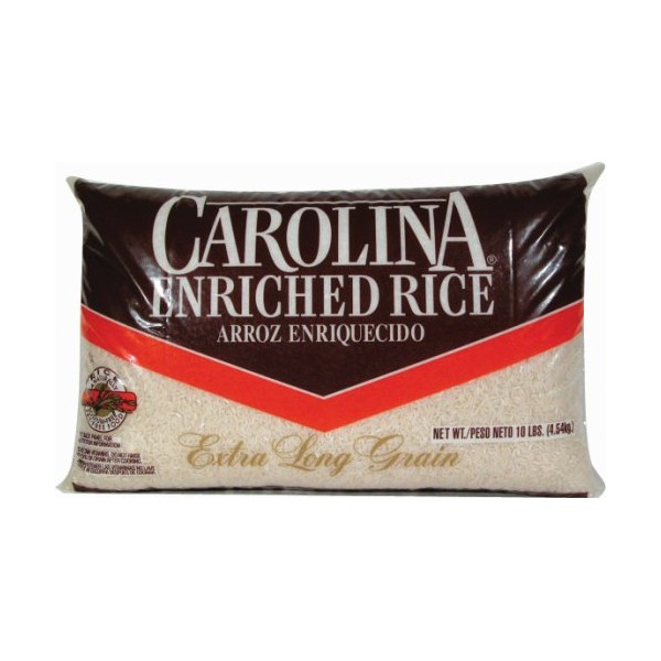 Carolina Enriched Extra Long Grain Rice, 10 Lb