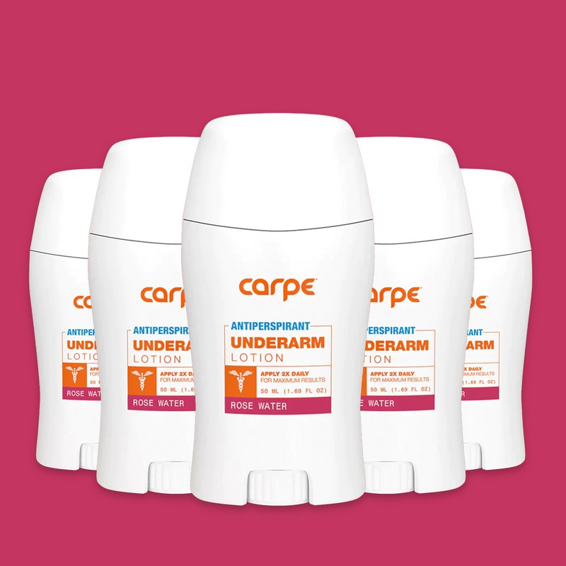 Carpe Antiperspirant Underarm Stick 50ml - 5 Pack, Sandalwood