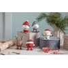 Hoptimist Soft Santa Snowman 8.2 x 6.2 x 6.9 cm